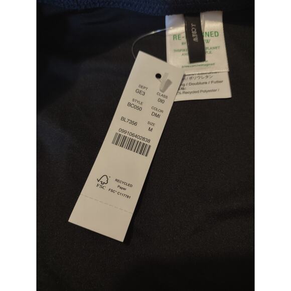 J. Crew Textured‎ Curved Waist Cheeky Bikini Bottom Medium Summer Pool Beach - Picture 4 of 7